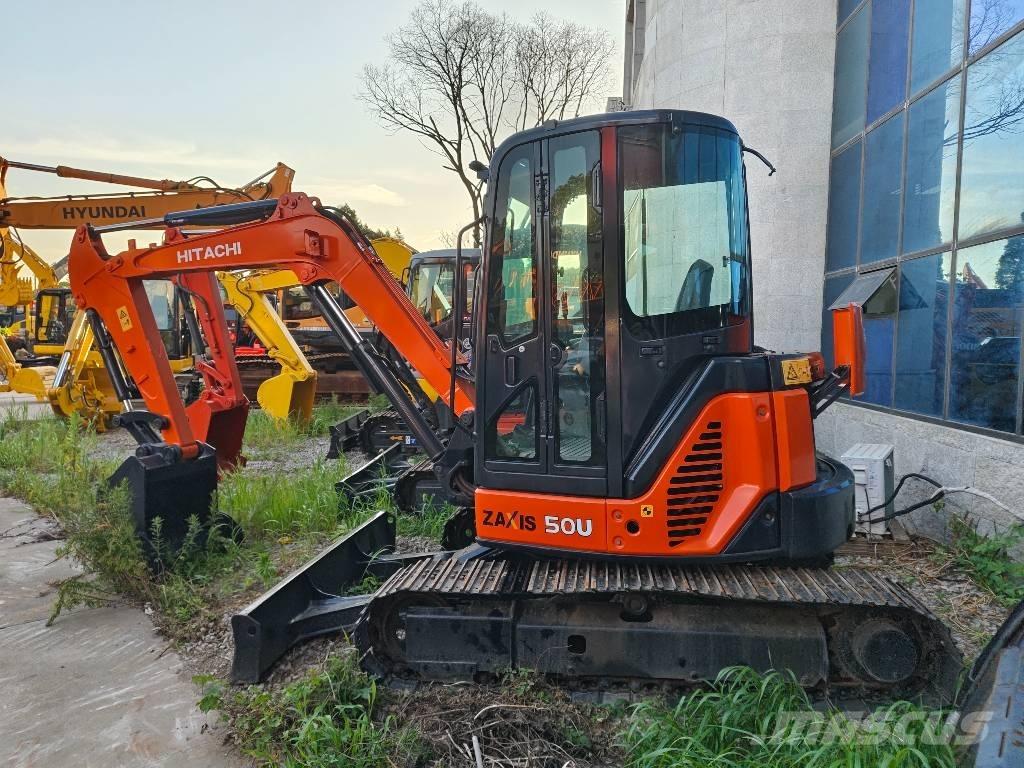 Hitachi ZX 50 U 소형 굴삭기 7톤 미만