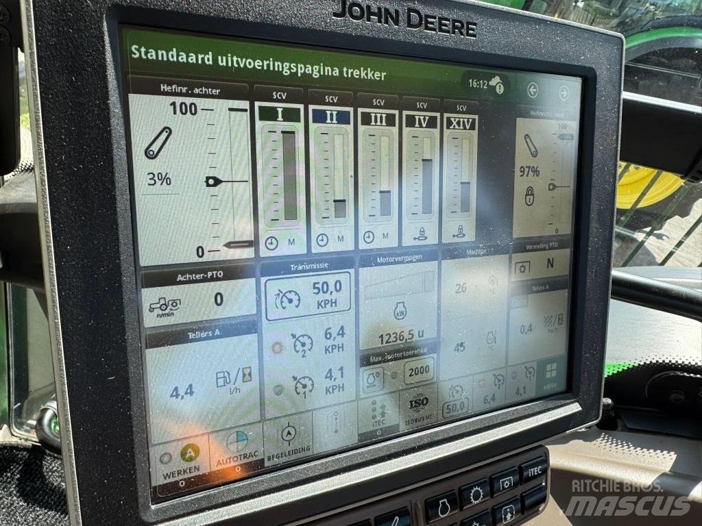 John Deere 6R 195 트랙터