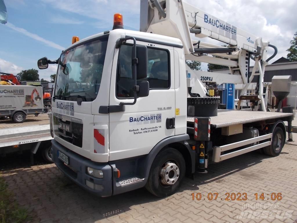 Rothlehner E 250 PXJ 트럭 탑재 고소작업대
