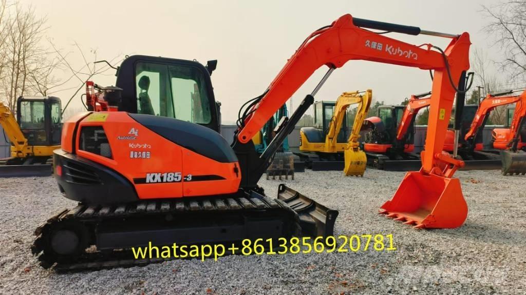 Kubota KX 185 중형굴삭기 7톤-28톤