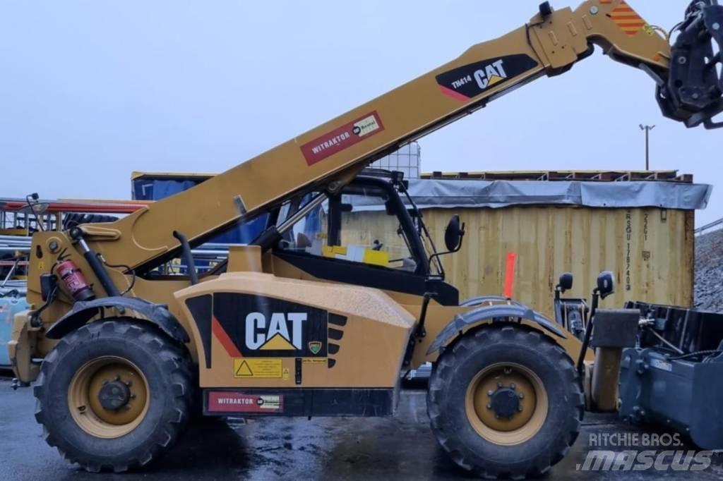CAT TH 414 텔러 핸들러