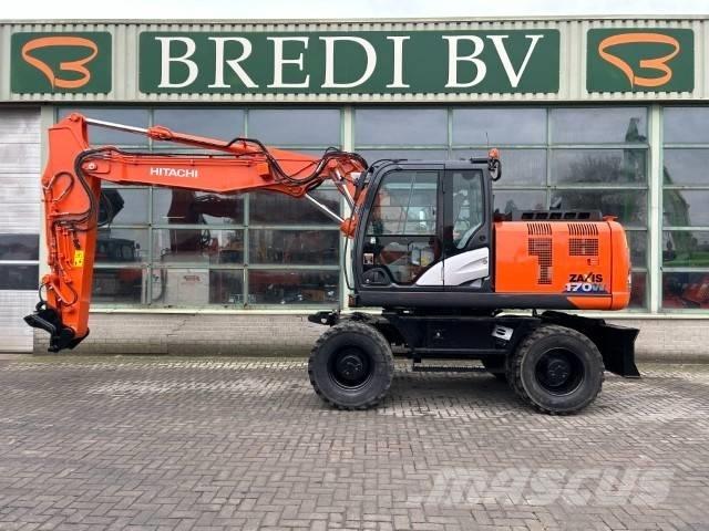 Hitachi ZX 170 W-6  휠 굴삭기