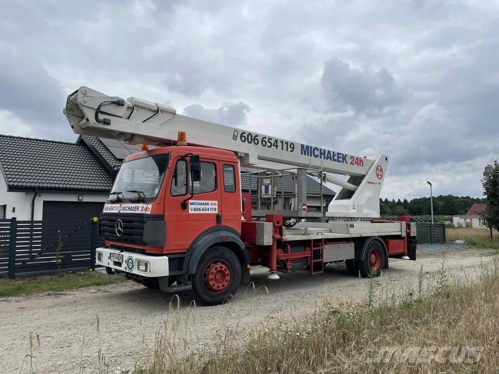 Wumag wt 440 트럭 탑재 고소작업대
