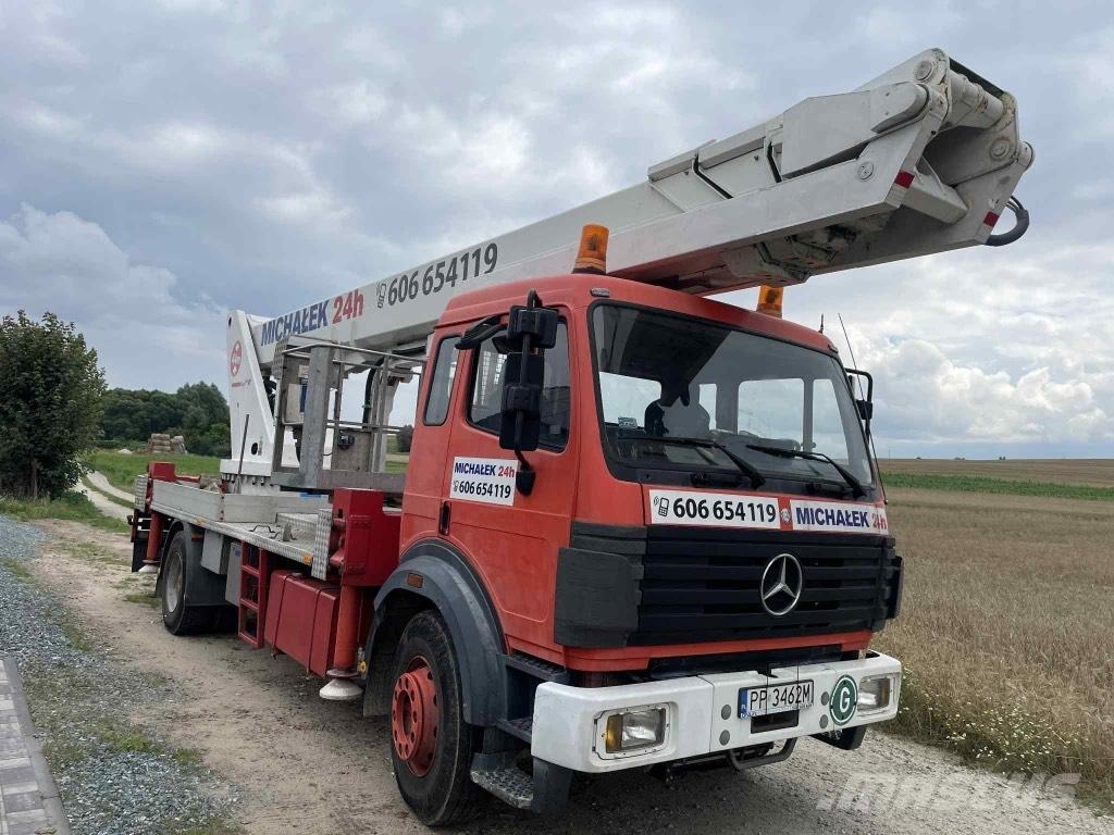Wumag wt 440 트럭 탑재 고소작업대