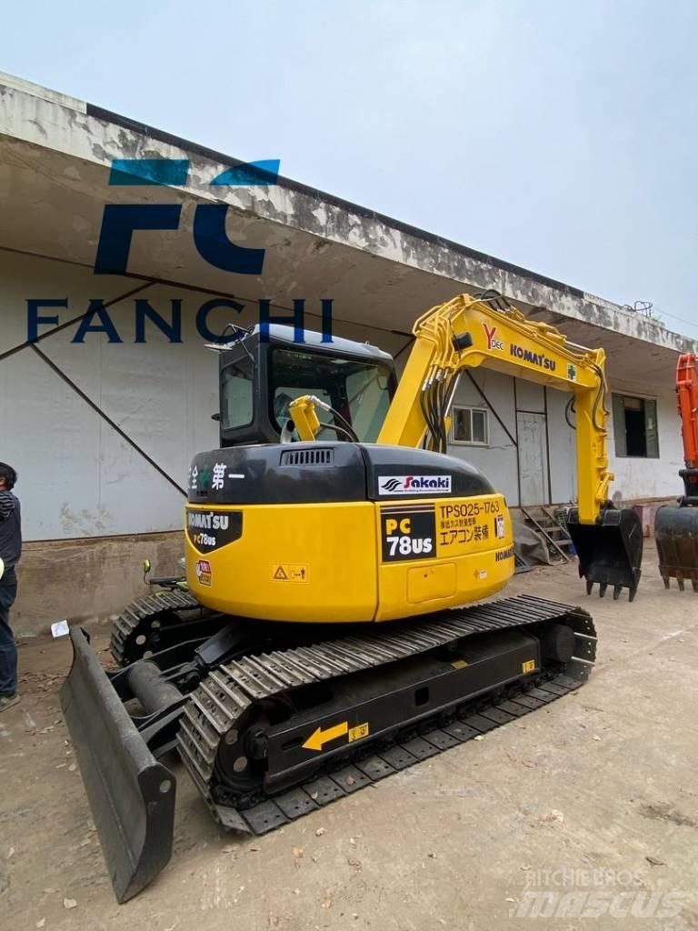 Komatsu 78US 소형 굴삭기 7톤 미만
