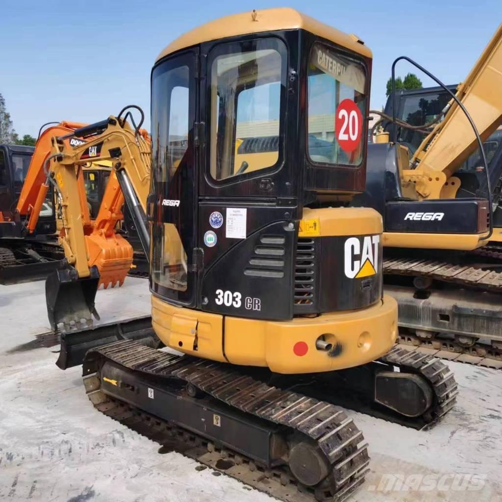 CAT 303 CR 소형 굴삭기 7톤 미만