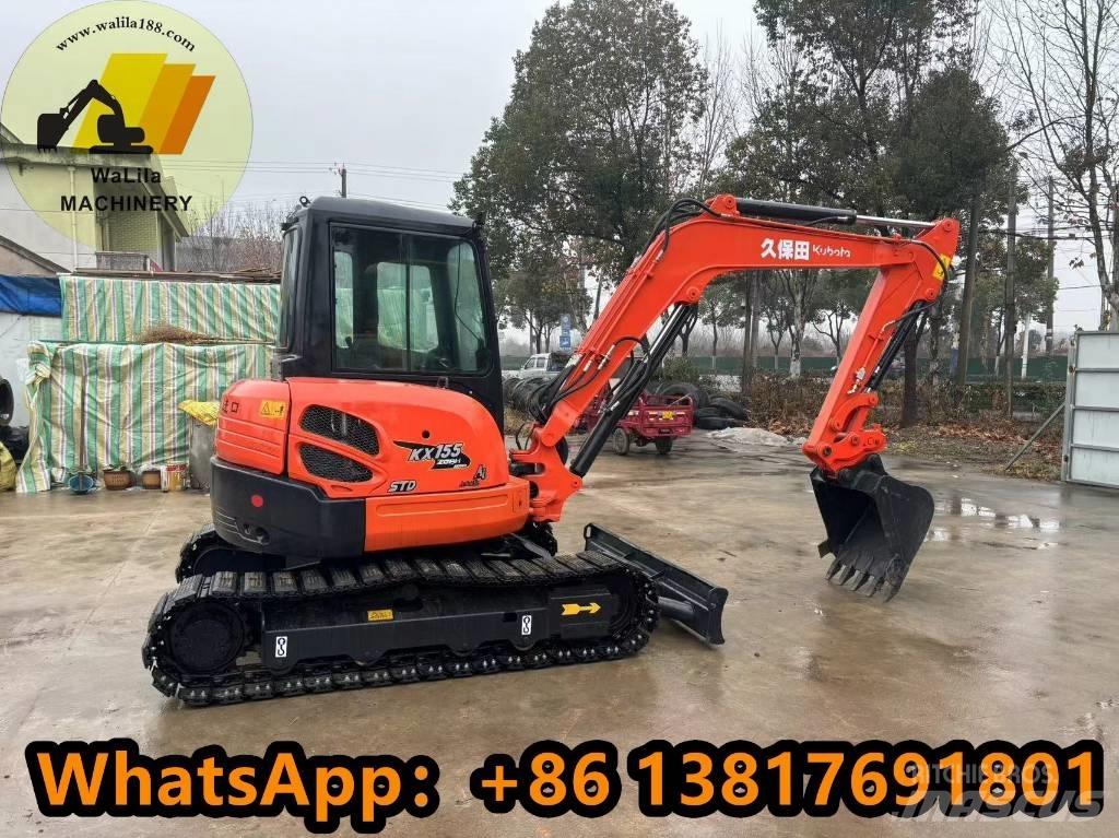Kubota Kx155 소형 굴삭기 7톤 미만