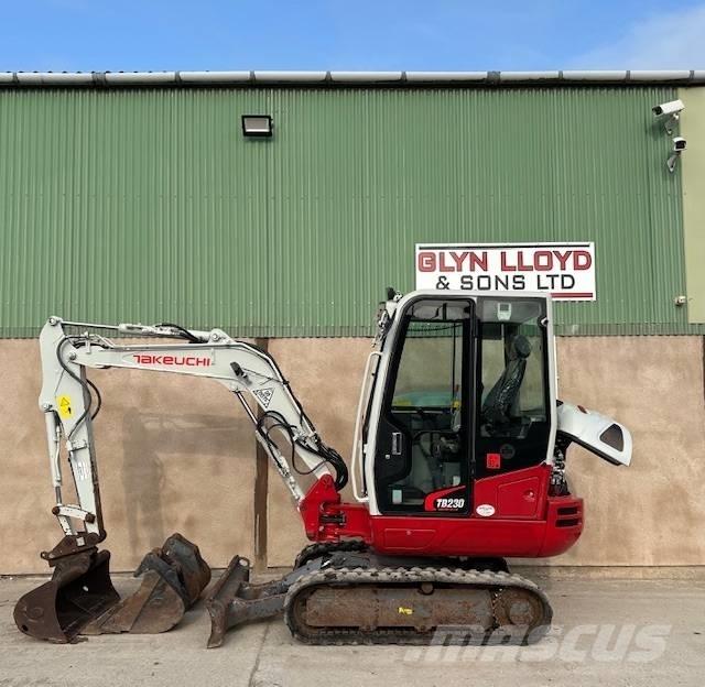 Takeuchi TB 230 소형 굴삭기 7톤 미만