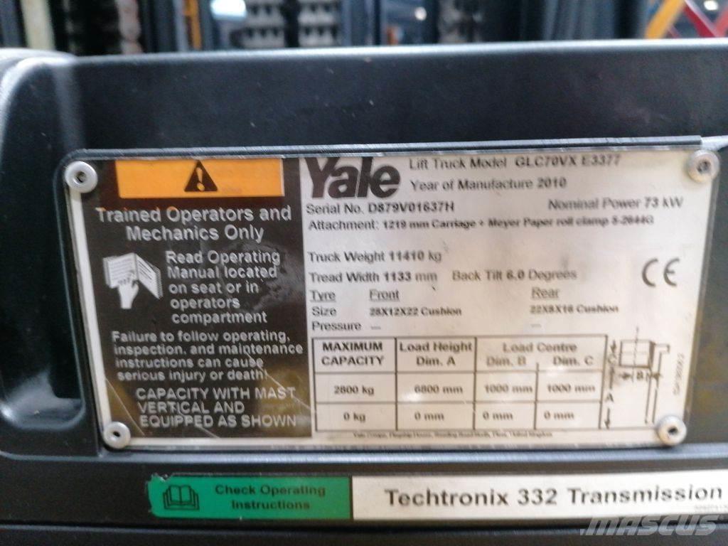 Yale VX70 LPG 지게차