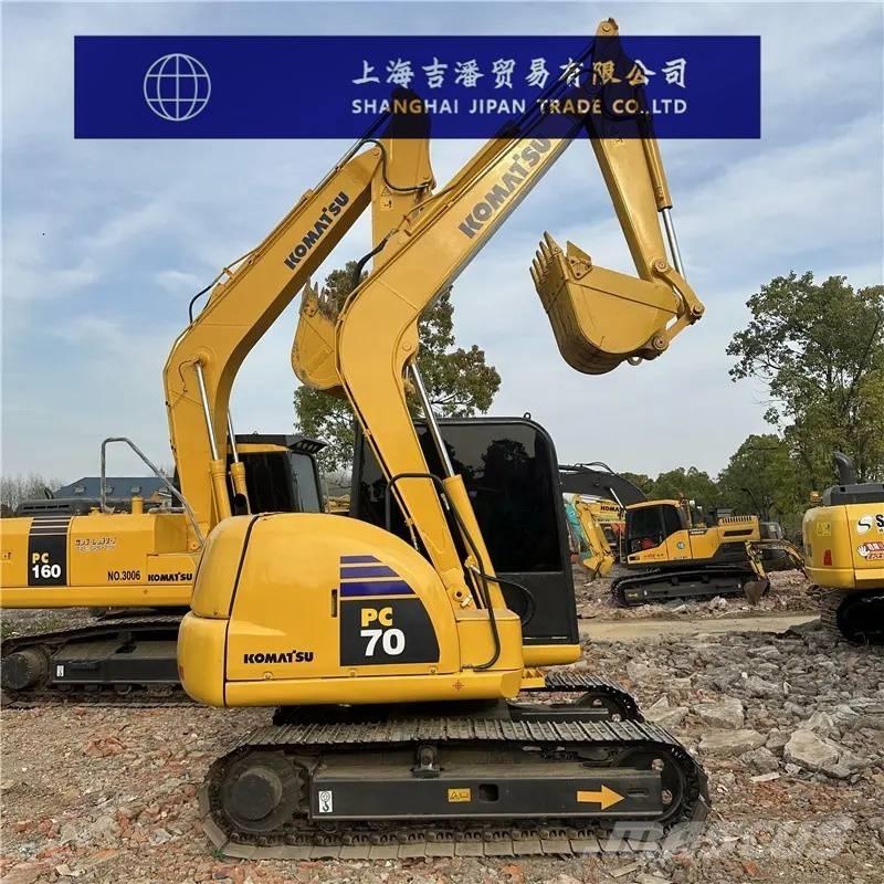 Komatsu PC 70 소형 굴삭기 7톤 미만