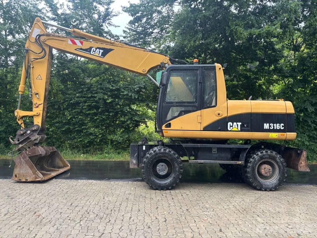 CAT M 316 C  휠 굴삭기