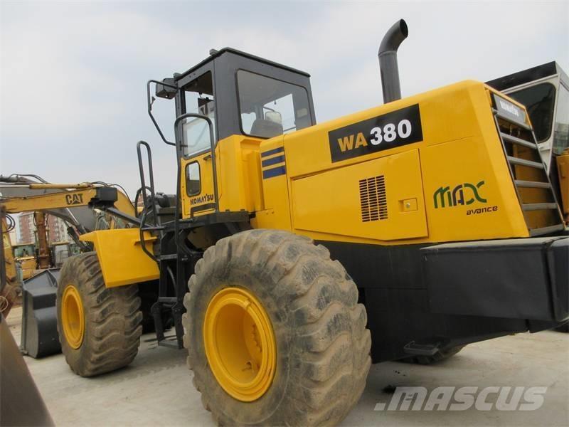 Komatsu WA 380  휠로우더