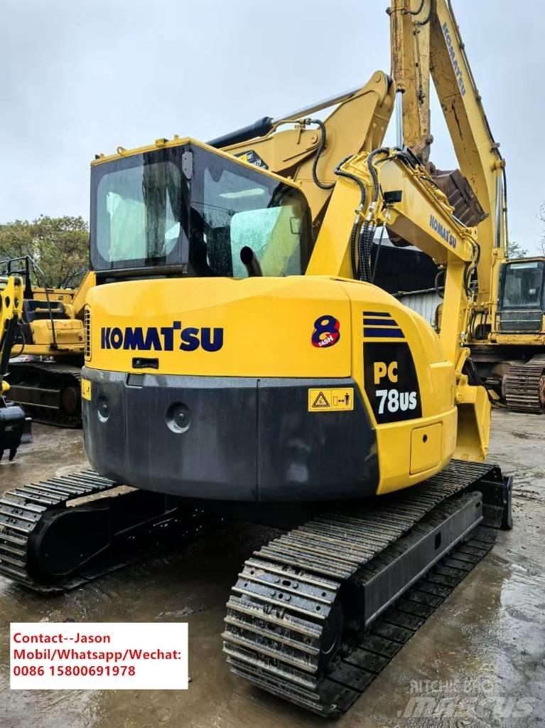 Komatsu PC 78 US-8 중형굴삭기 7톤-28톤