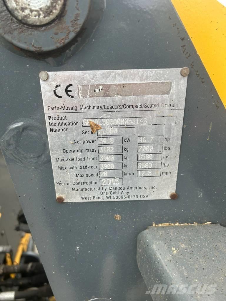 Mustang AL 506 Cab 다목적 로더