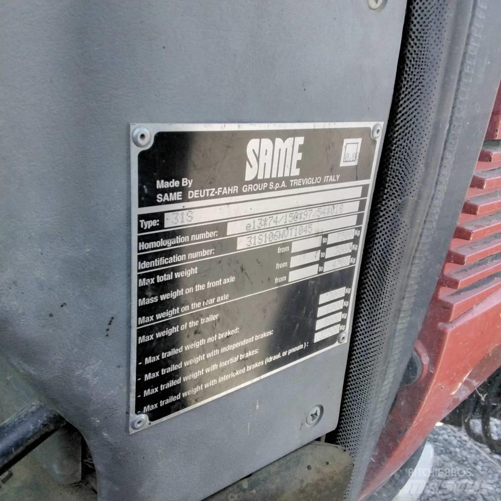 Same Silver 110 트랙터