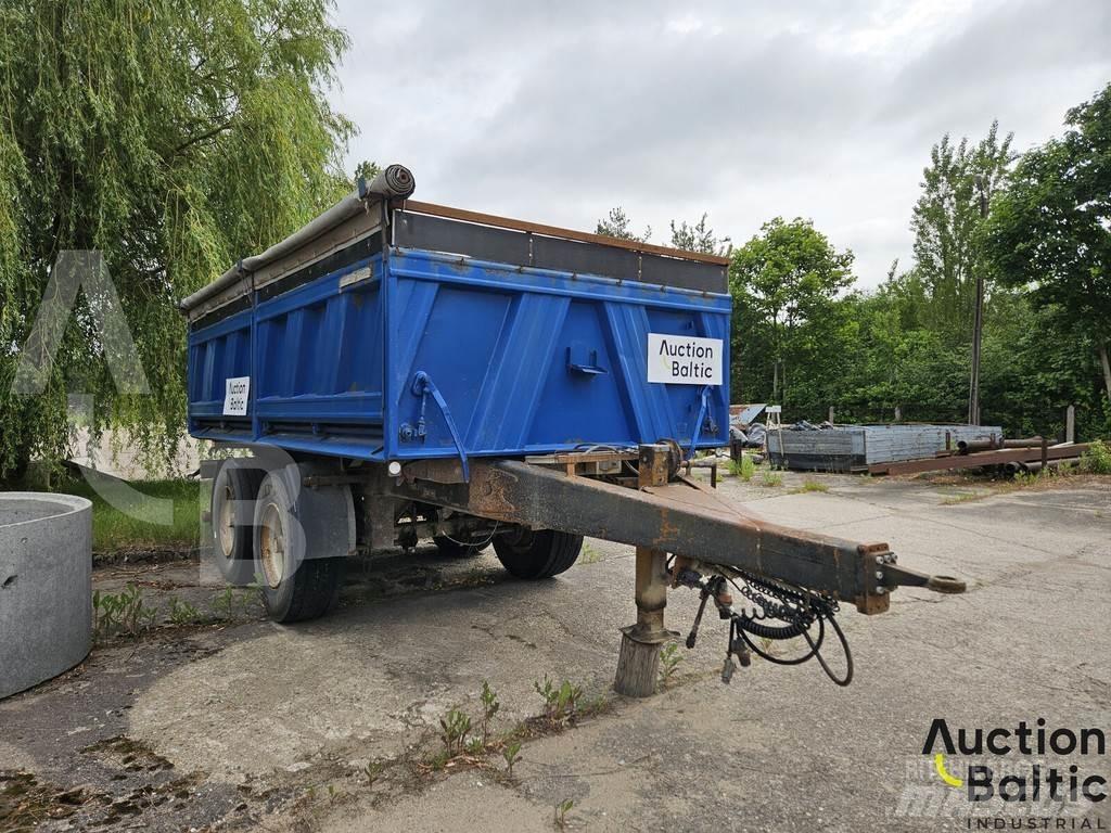 Meiller MZDA 18/2 커튼사이더 세미 트레일러