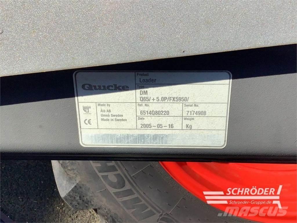 Ålö Q 65 프론트 로더 및 굴착기