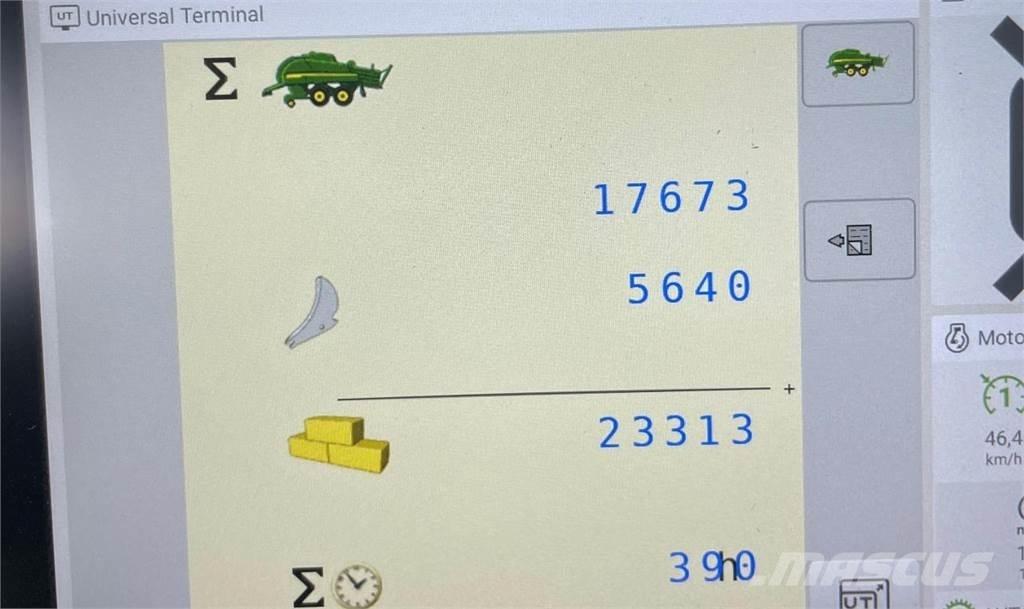 John Deere L624 각형 곤포기