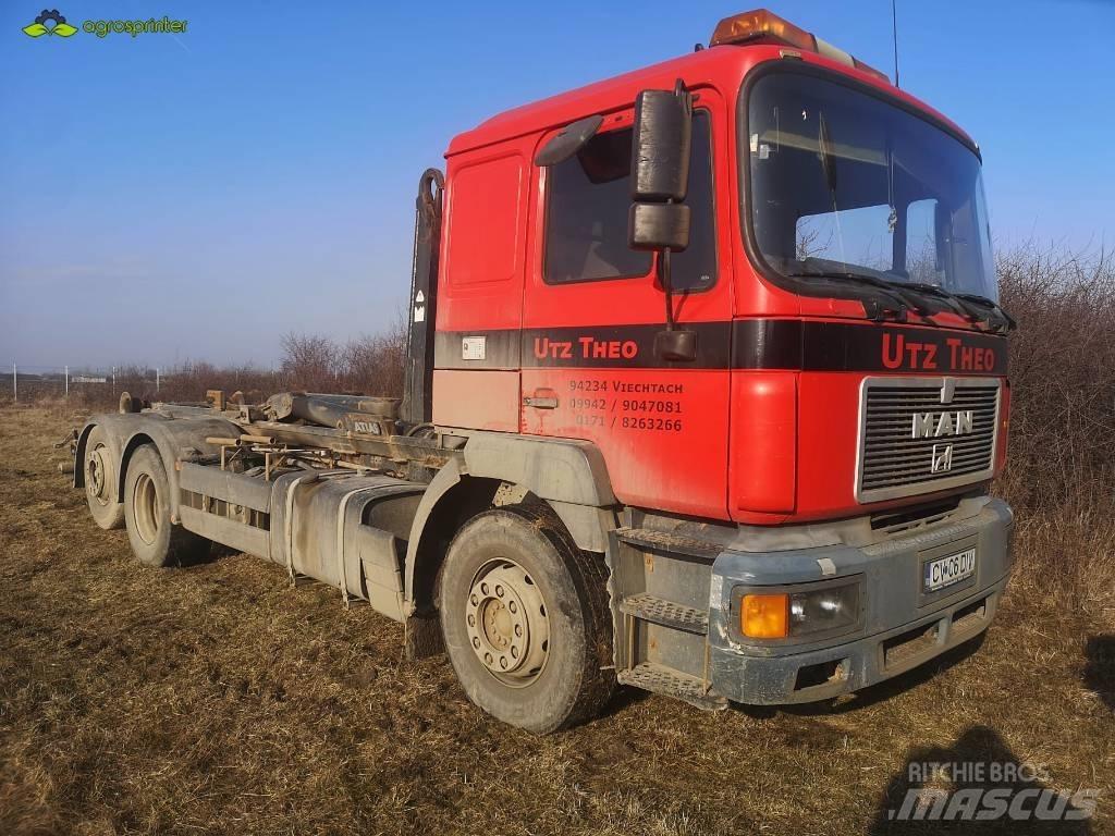 MAN F2001 훅 리프트 트럭