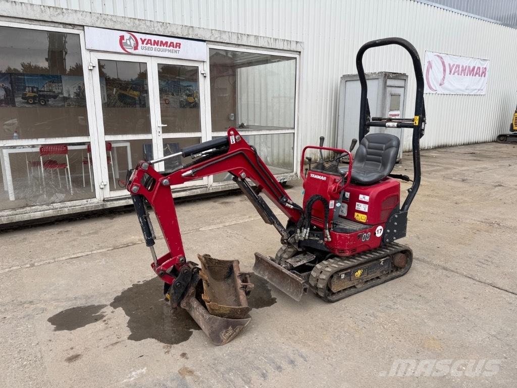 Yanmar SV08 (1D879) 소형 굴삭기 7톤 미만