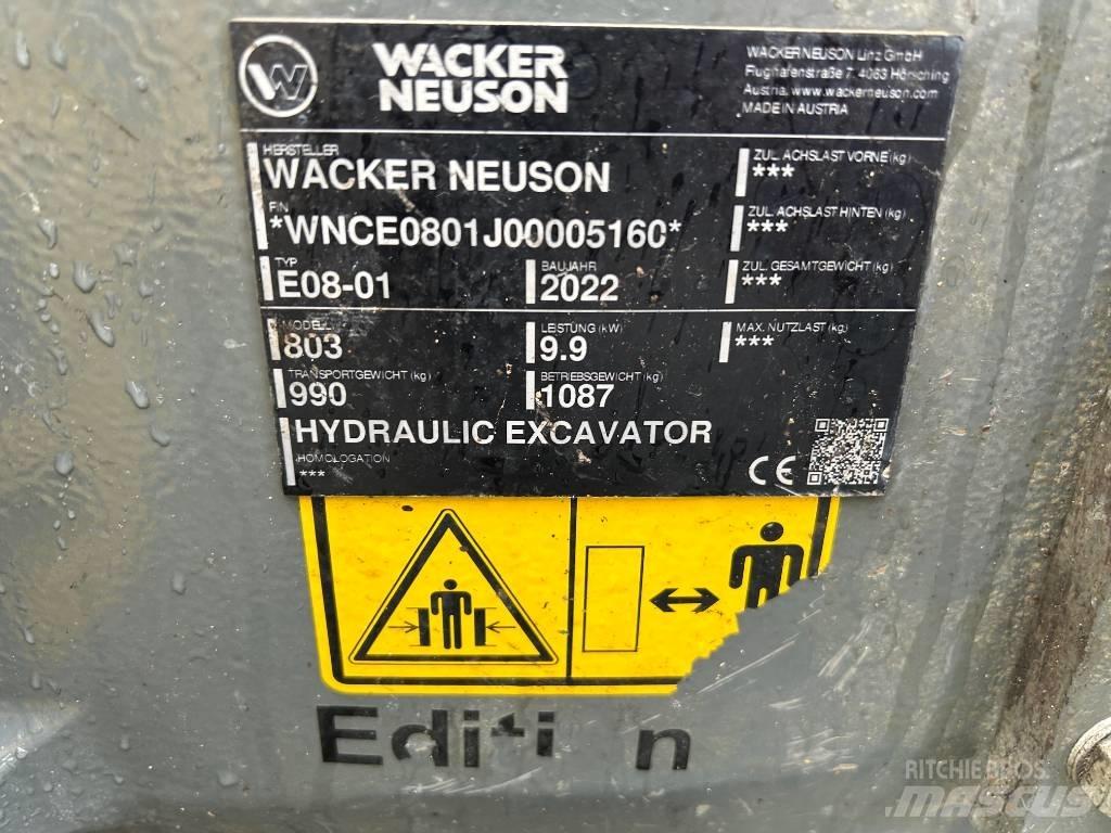 Wacker Neuson 803 대형 굴삭기 29톤 이상