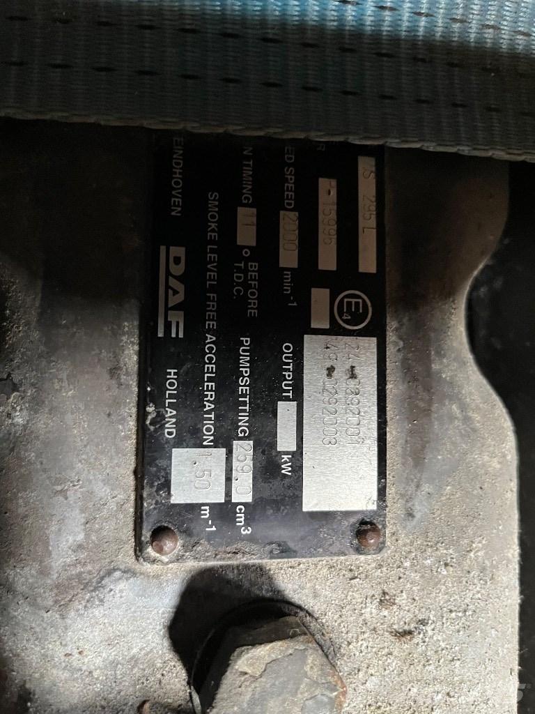 DAF WS295L 엔진