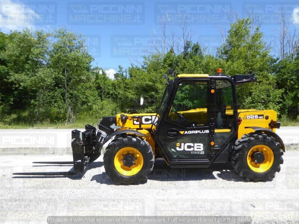 JCB 525-60 Agri Plus 텔러 핸들러