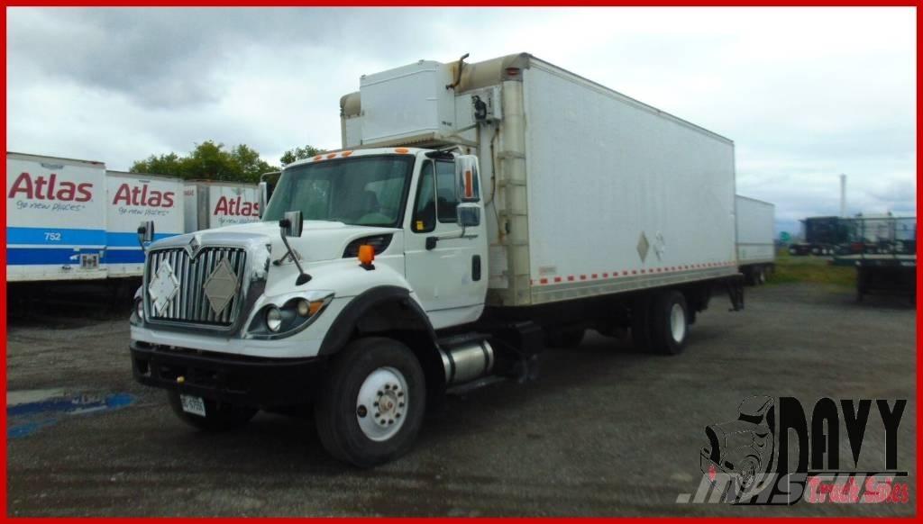International 7600 탑차 트럭