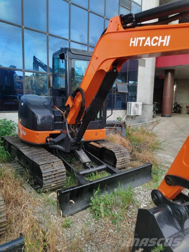 Hitachi ZX 50 U 소형 굴삭기 7톤 미만