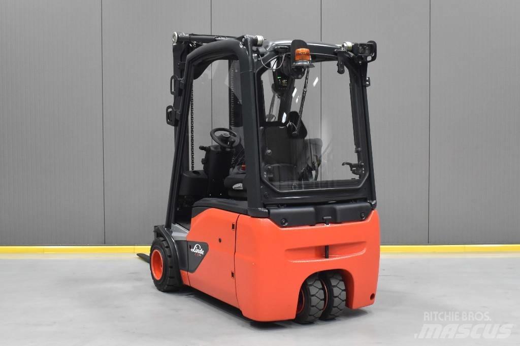 Linde E 18-02 전동 지게차