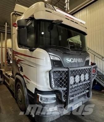 Scania R580B6X4NB 목재 트럭