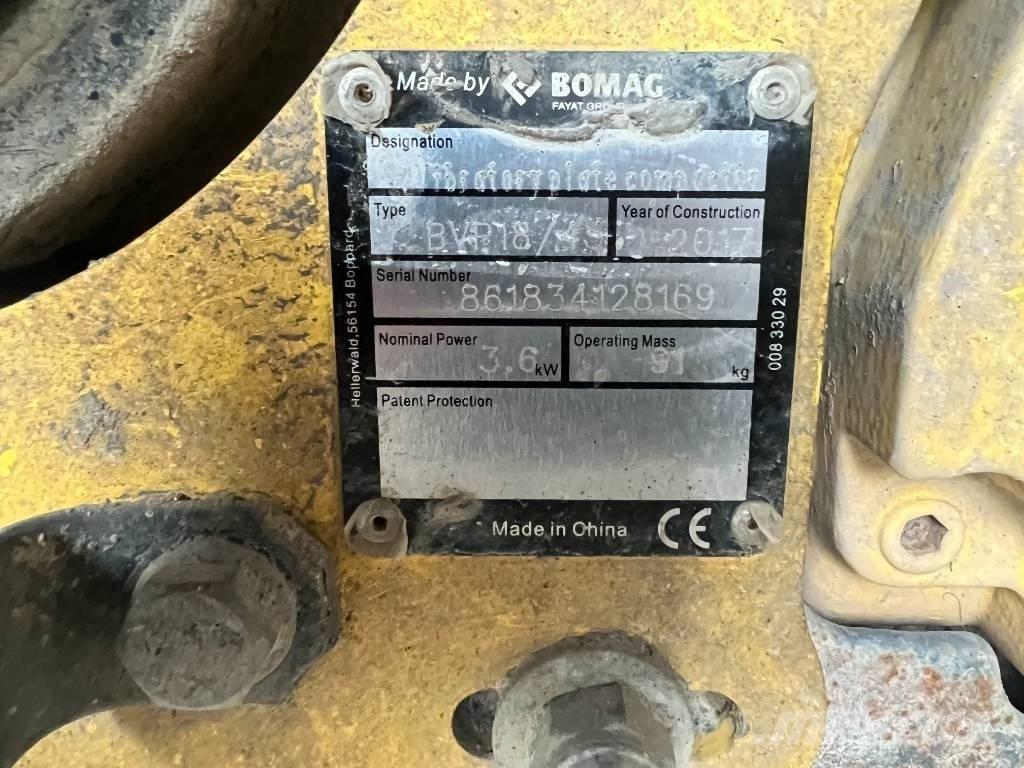 Wacker WP1550 진동롤러