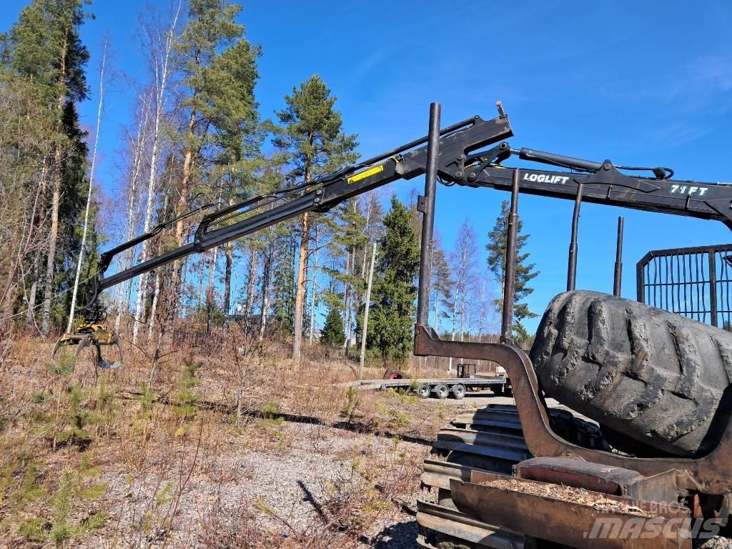 Valmet 840 원목 포워더