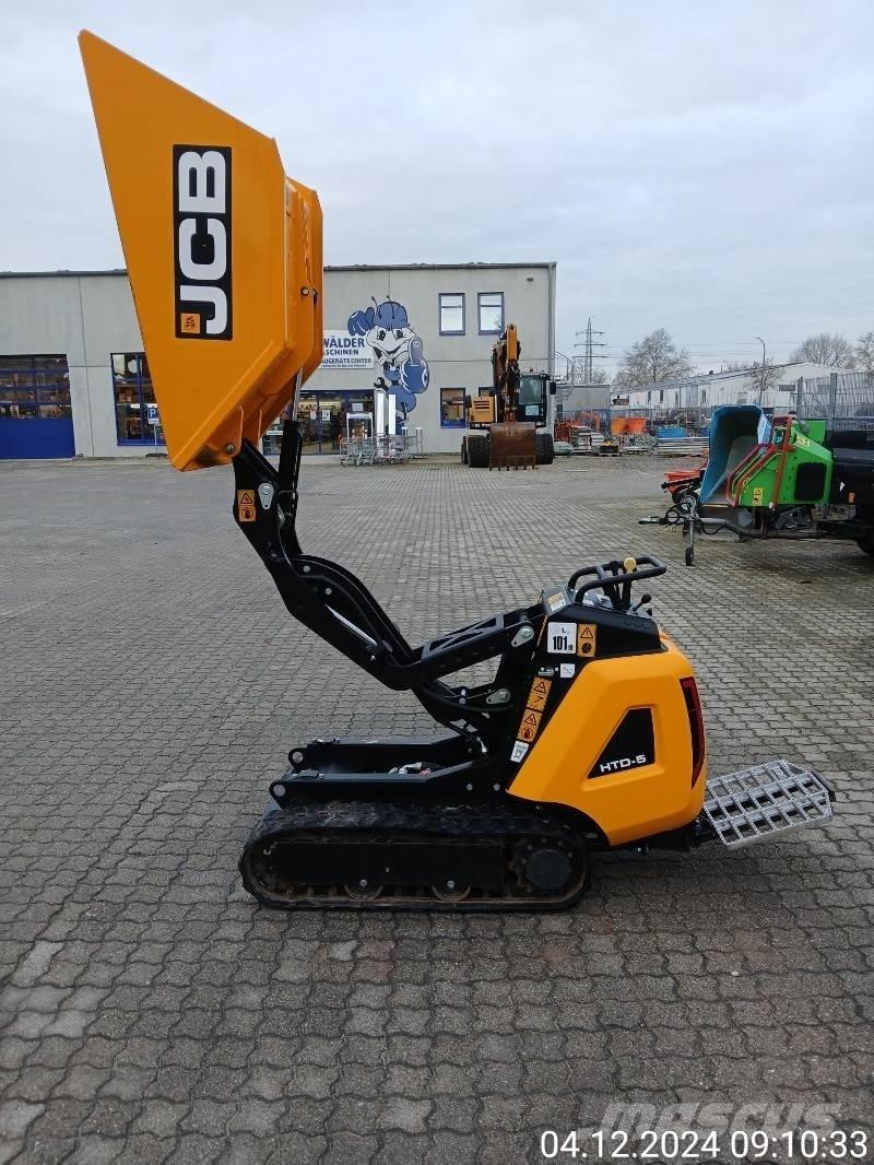 JCB HTD5 mit Tritt 건설현장 덤프트럭