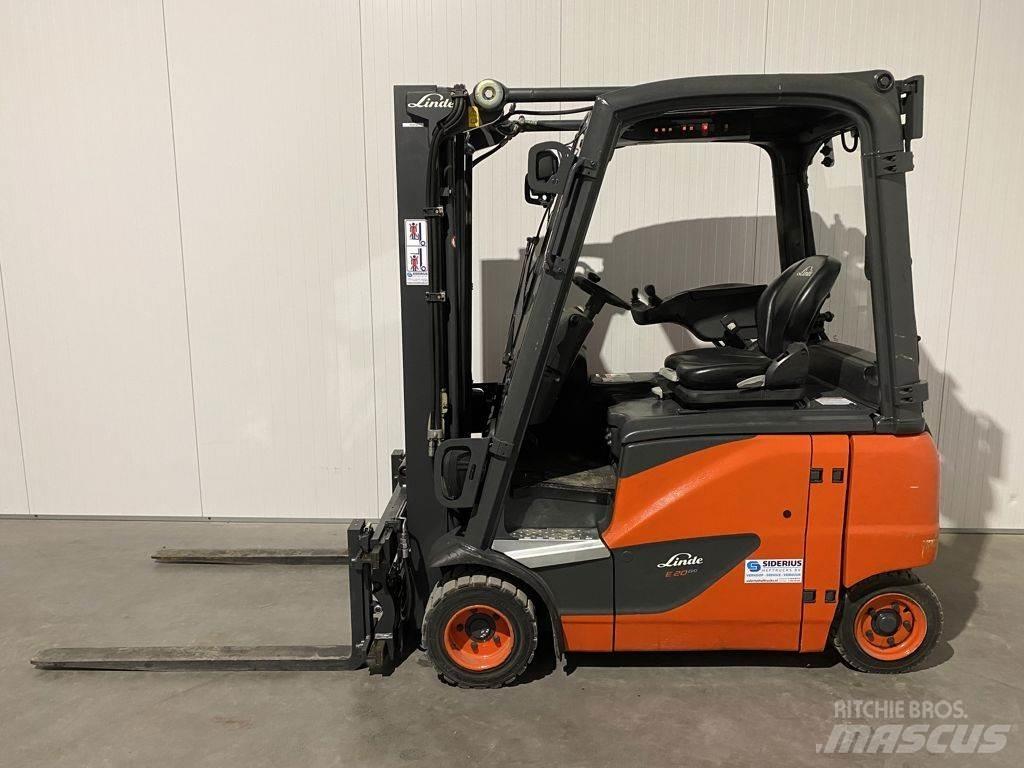 Linde E20PH-02 전동 지게차