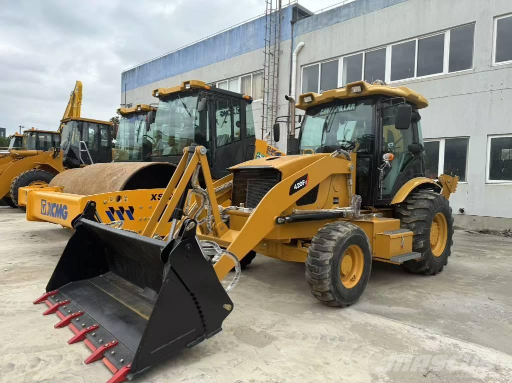 CAT 420 F 백호로더
