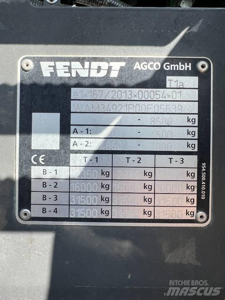 Fendt 312 Vario 트랙터