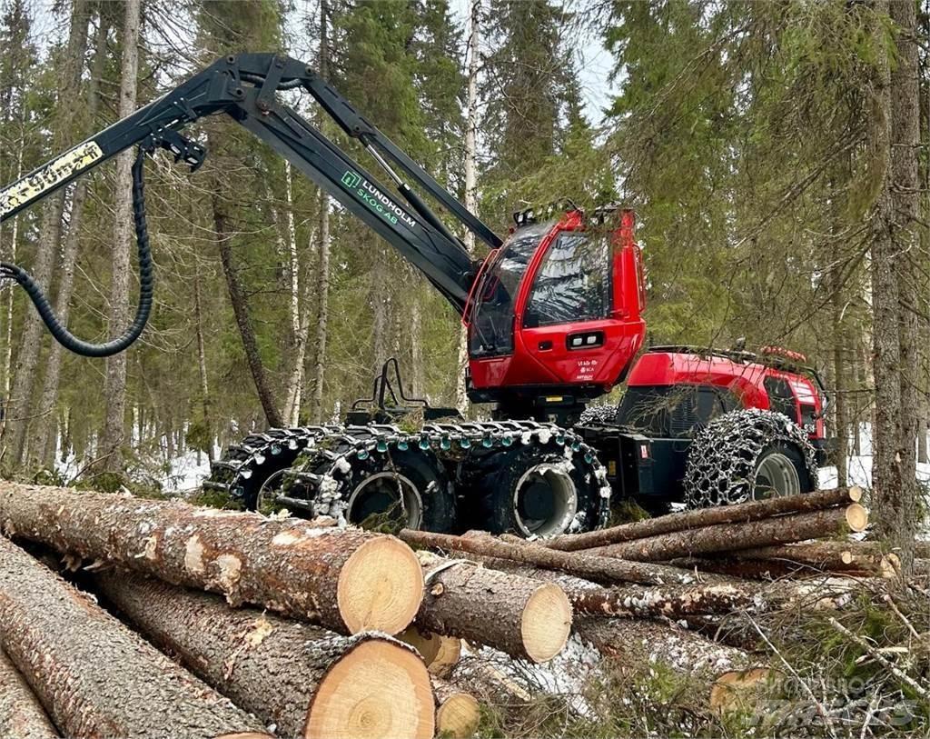 Komatsu 951 원목 하베스터