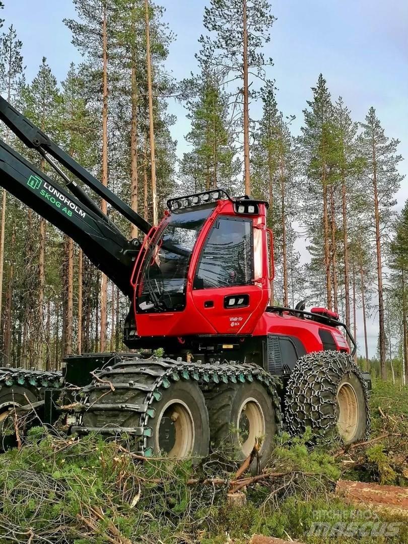 Komatsu 951 원목 하베스터