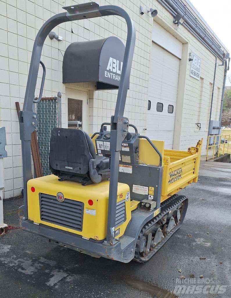 Wacker Neuson DT 15  궤도식 덤프