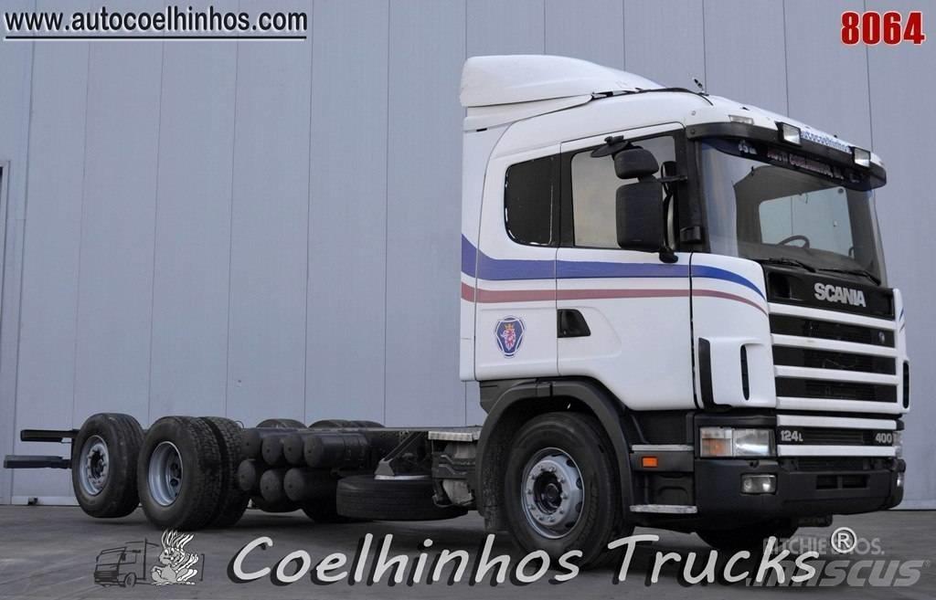 Scania 124L 400 새시 운전실 트럭