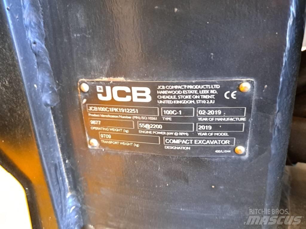 JCB 100 C-1 중형굴삭기 7톤-28톤