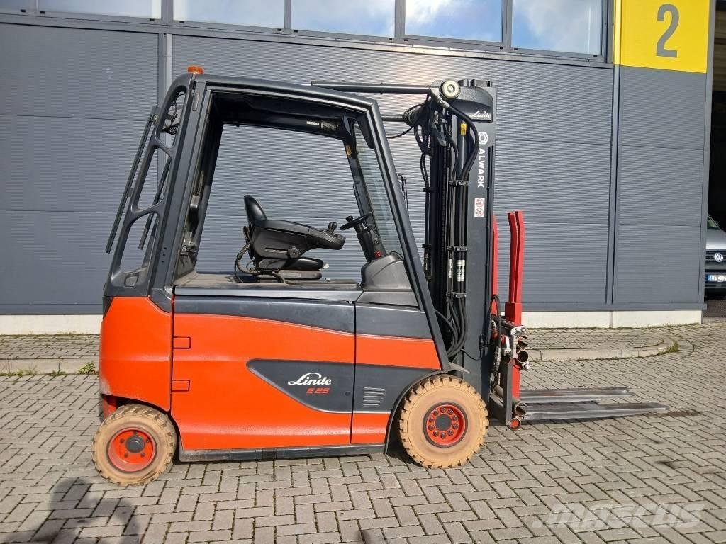 Linde E25/600 HL 전동 지게차
