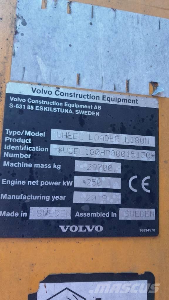 Volvo L 180 H  휠로우더
