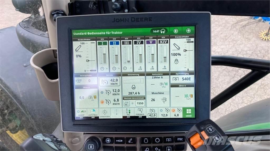 John Deere 6R 185 트랙터