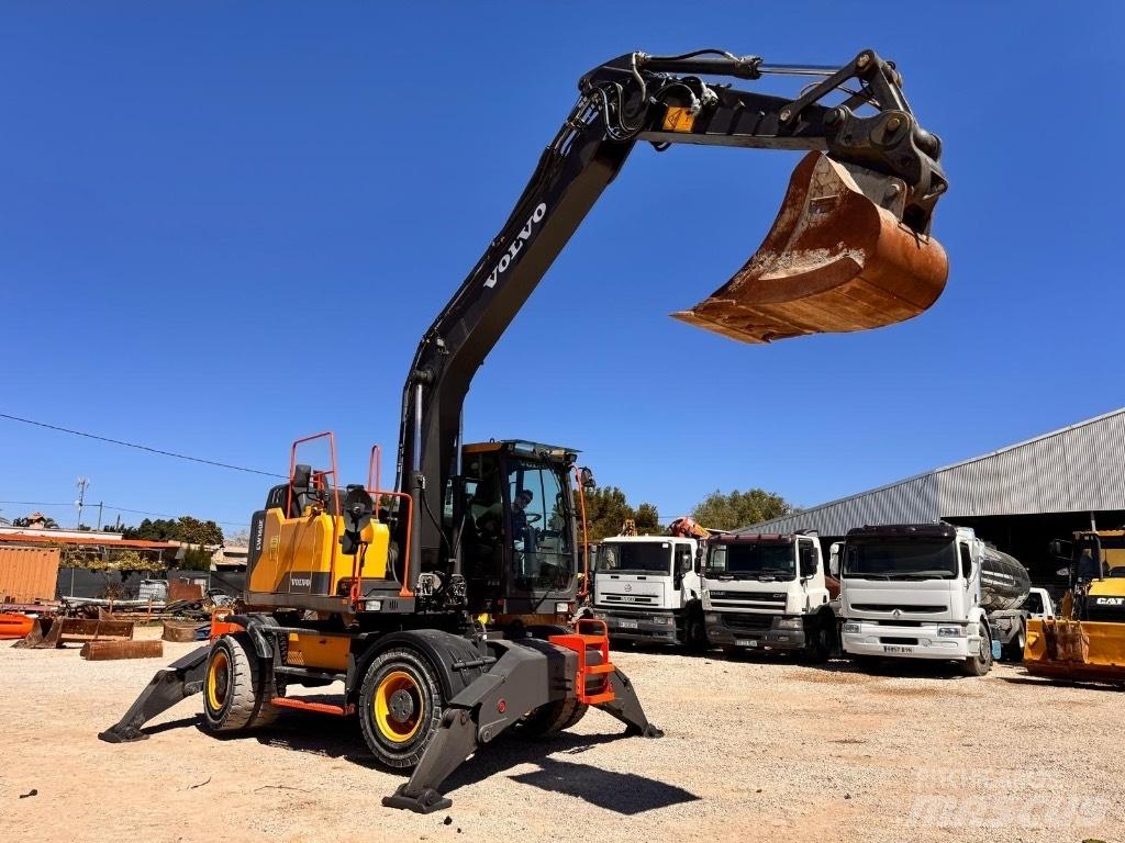 Volvo EW 160 E  휠 굴삭기