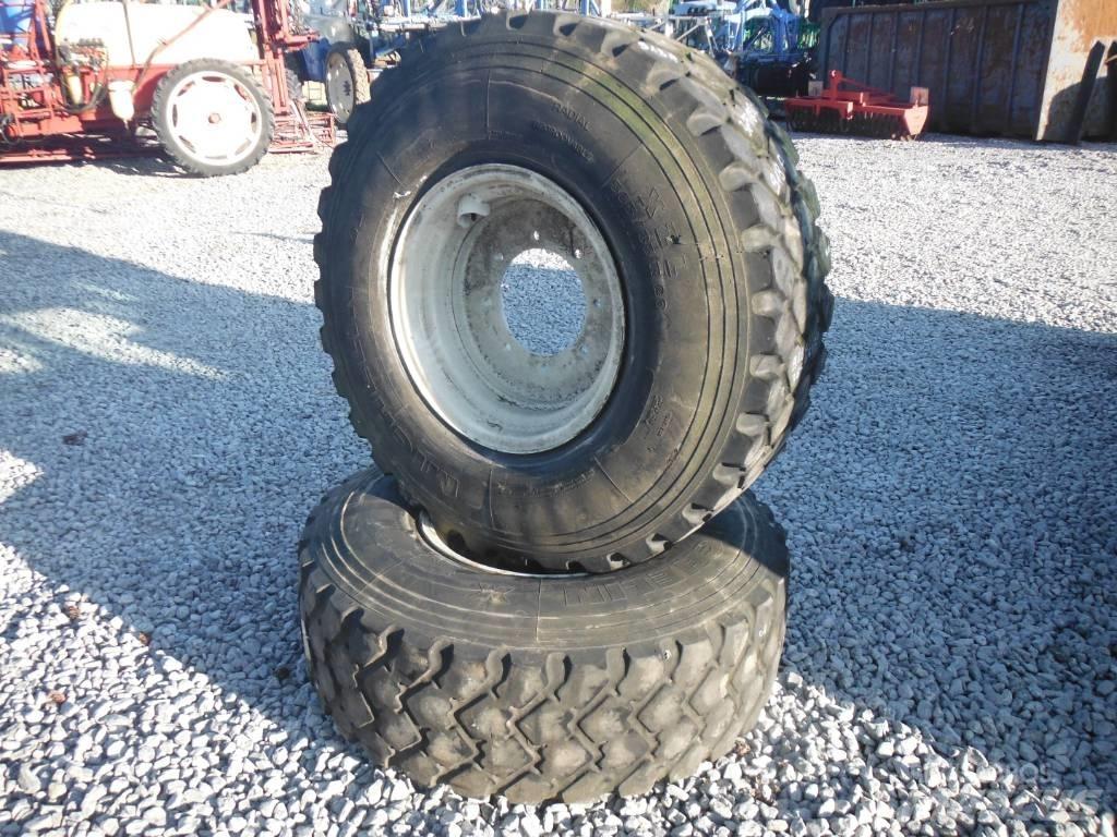 Michelin 365/85R20 타이어, 휠 및 림