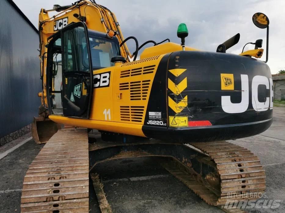 JCB JS220LC 대형 굴삭기 29톤 이상