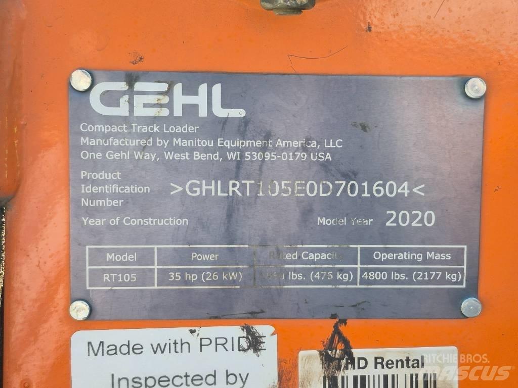 Gehl RT 105  스키드로더