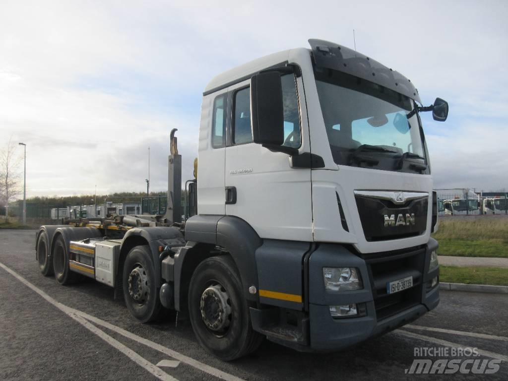 MAN TGS32.400 훅 리프트 트럭